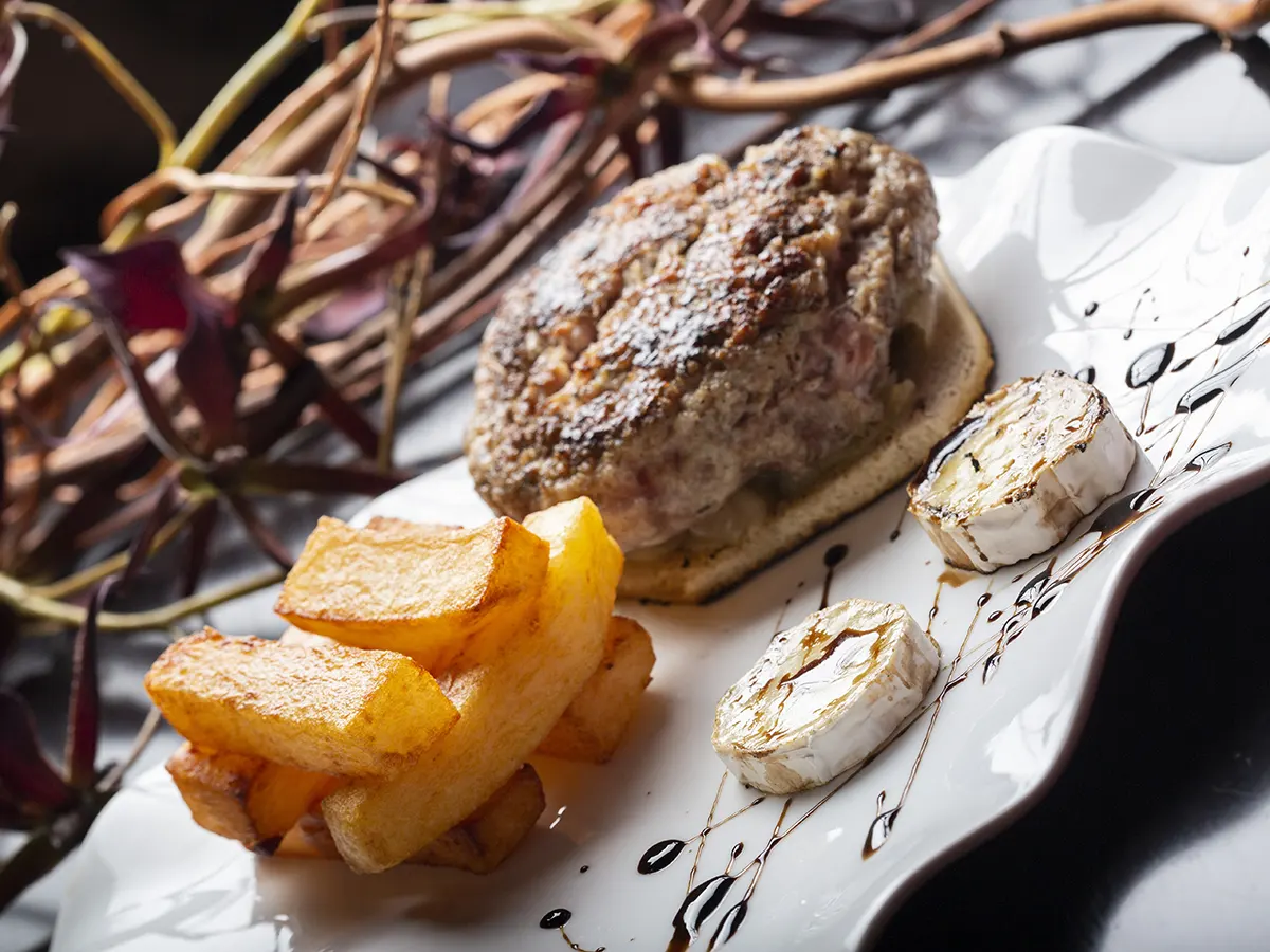 Hamburguesa de secreto ibérico 1200